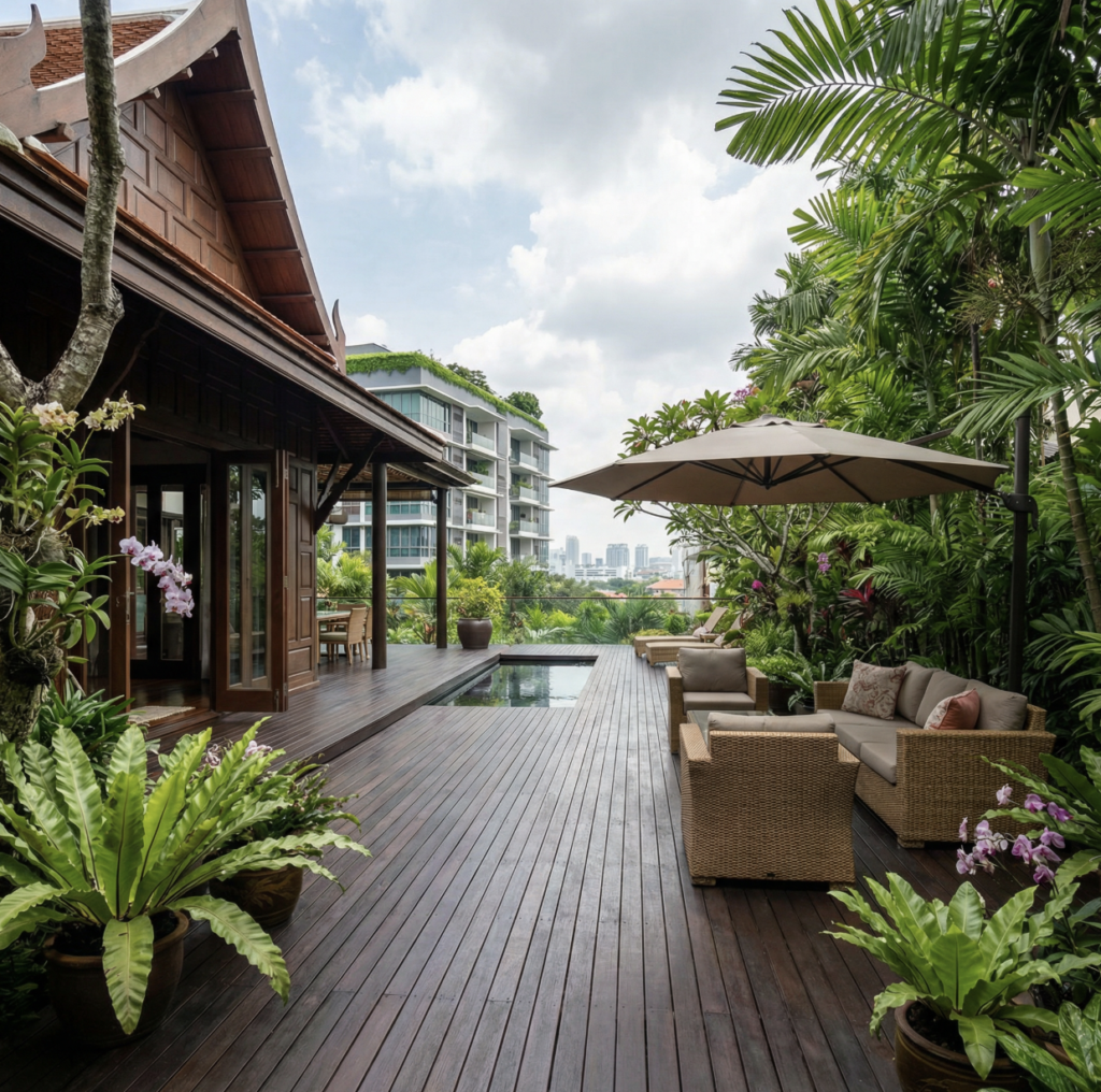 Outdoor Decking for Tropical Weather