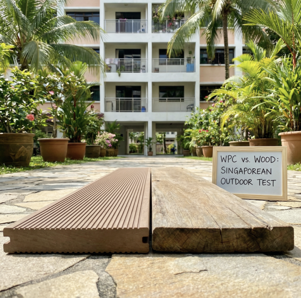 WPC Decking vs Wood Outdoor