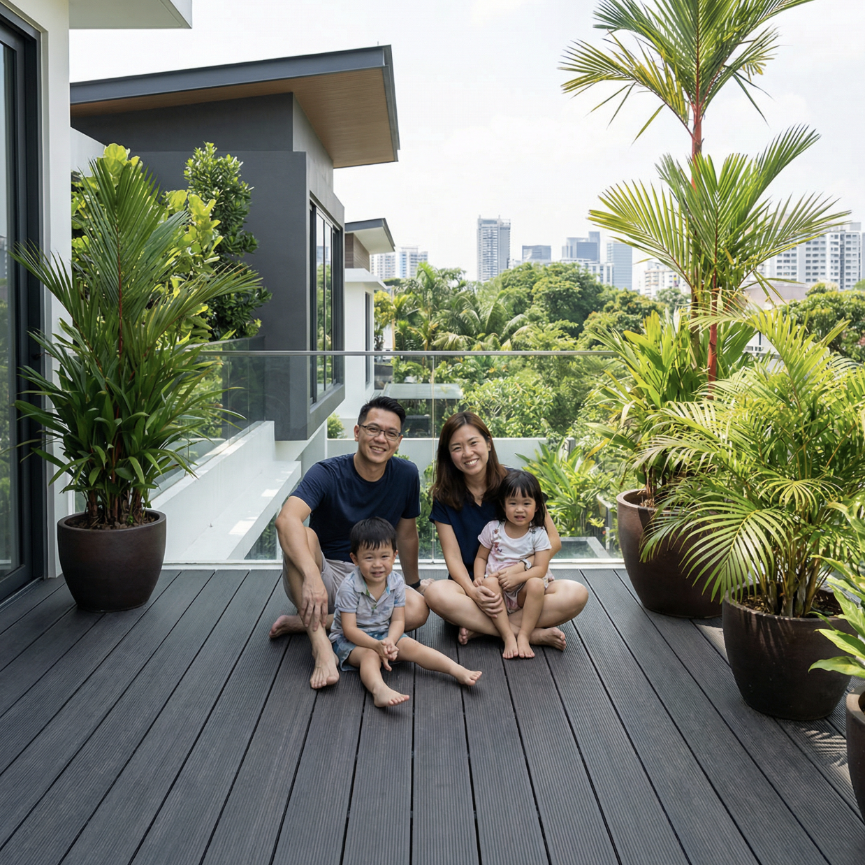 WPC Decking vs Wood Outdoor
